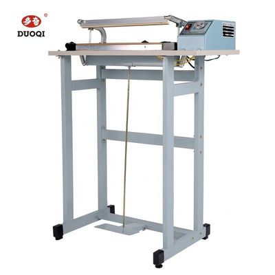 comprare SF-400 DUOQI Macchina di sigillamento termico a pedale di sacchetto di plastica con tipo di taglio e sigillamento online manufacture