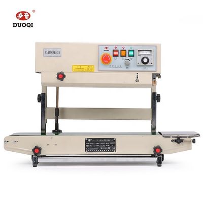comprare Macchina di sigillamento a banda continua a prova di manomissione sigillatore termico verticale compatto online manufacture