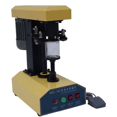 Materiale di imballaggio metallico Semi-Auto Sewing Tin Can Machine DQ-160 con supporto online