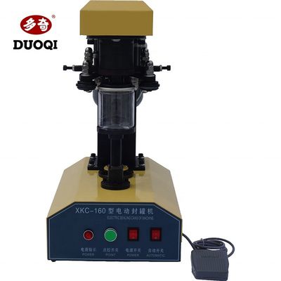 DUOQI DQ-160 carta PET lattine di plastica stagno sigillatore imballaggio macchina di sigillamento completamente automatica