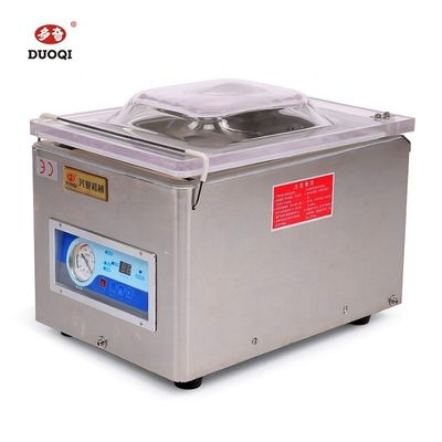 DUOQI DZ-260 sigillante a vuoto a camera singola per abbigliamento cibo bistecca prodotti chimici