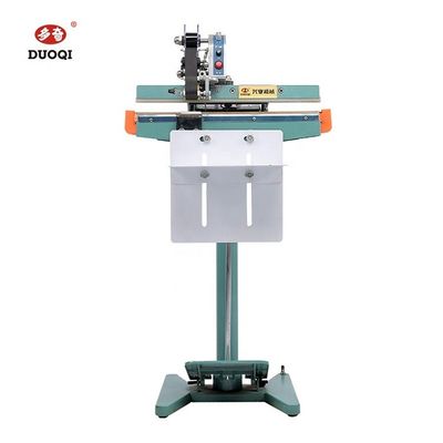DUOQI PFS-450*1 Macchina di sigillamento a pedali per abiti medici in impianto di produzione