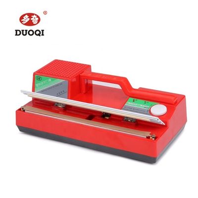 DUOQI SF-270 Colorato rosso manuale di plastica hand press Handy Sealer per imballaggi versatili