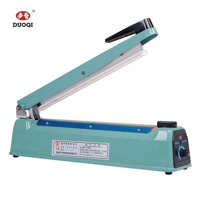 DUOQI SF-300I Macchina di imballaggio per sigillazione manuale di sacchetti medici in ferro ideale per sacchetti di plastica
