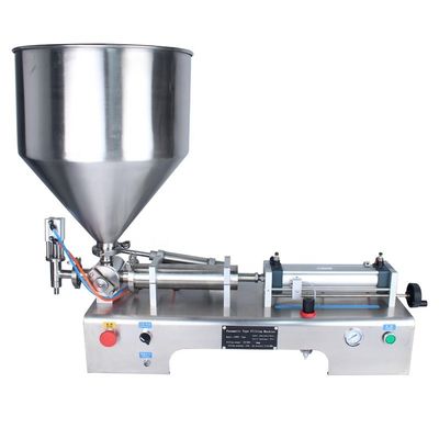 Tipo di imballaggio Macchina semiautomatica a piccolo pistone per il riempimento di pasta a sacchetto 110V