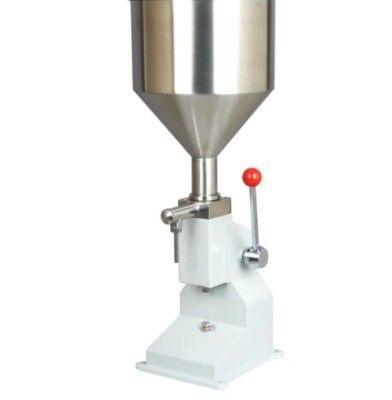 A-03 Macchina di riempimento manuale per dentifricio al miele Gel di succo Shampoo lavaggio a mano 50 ml