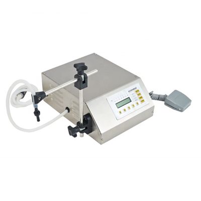 Macchina di riempimento di liquidi CNC compatta semiautomatica per shampoo per bevande profumati