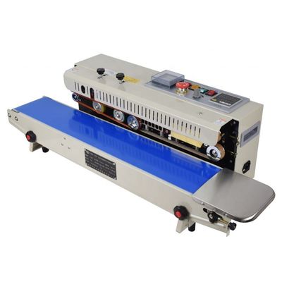 Macchina di sigillamento a nastro semiautomatica di grado automatico per sacchetti