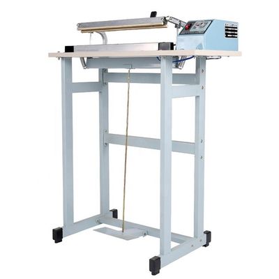 220V DUOQI SFTD-600 CE Ferro Pedal Foot Enseal Sealer Bag Sealer con coltello Sealer termico Semiautomatica Sealing Machine